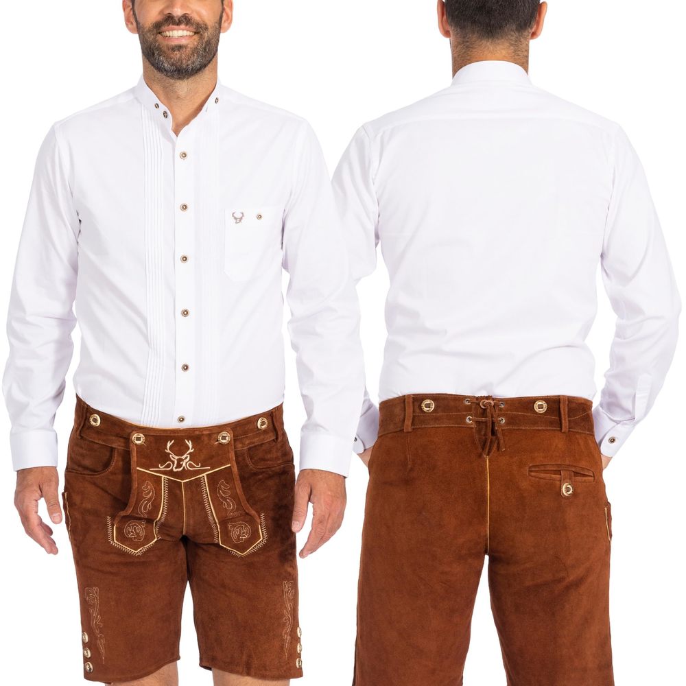 NEW OKTOBERFEST GERMAN OKTOBERFEST SHIRTS FOR MEN - AUTHENTIC GERMAN LEDERH